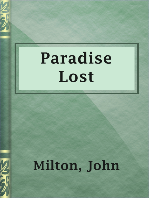 Upplýsingar um Paradise Lost eftir John Milton - Til útláns